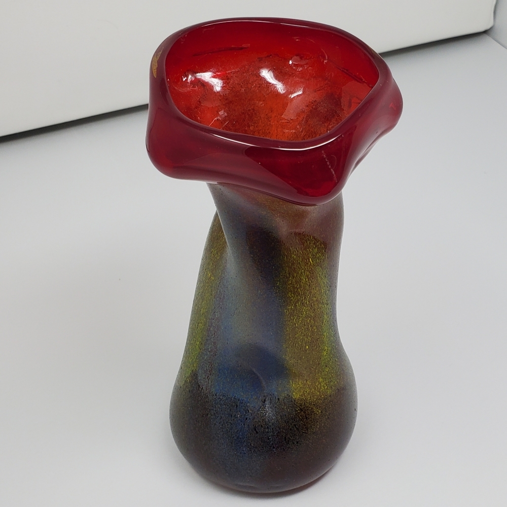 Dino Marten Murano Glass Vase